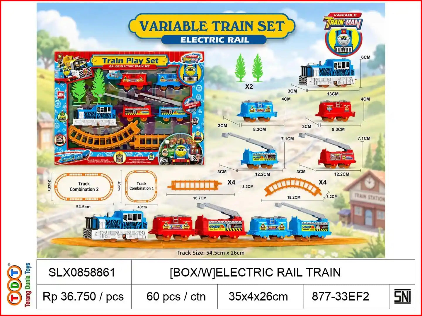 [BOX/W]ELECTRIC RAIL TRAIN