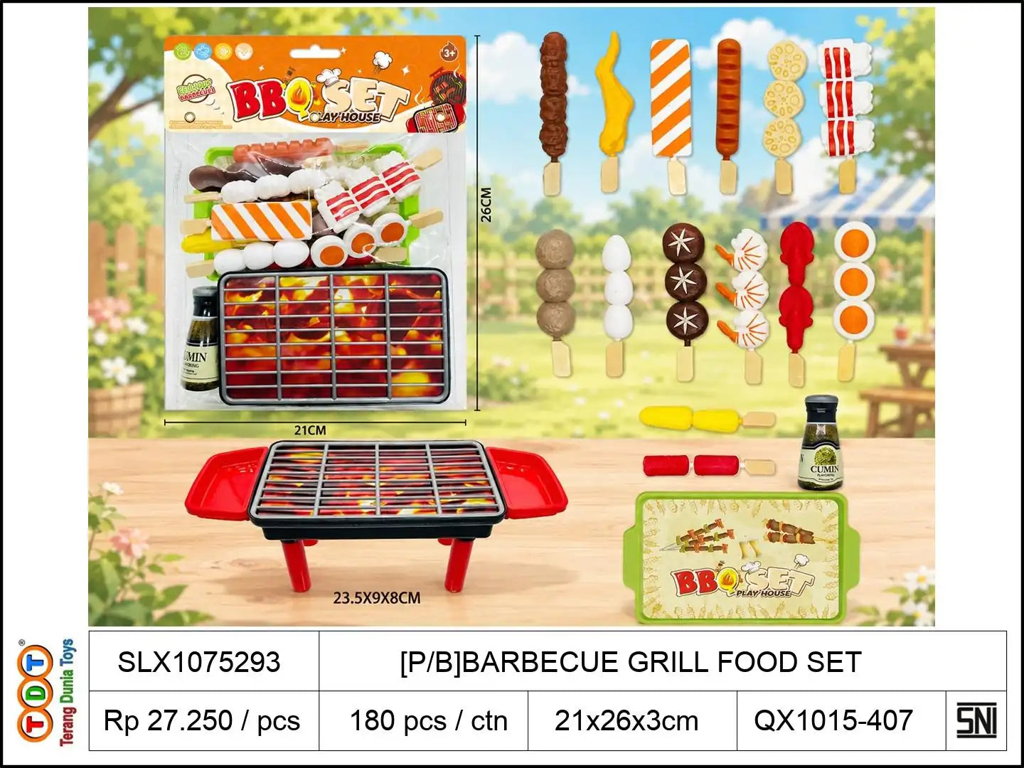 [P/B]BARBECUE GRILL FOOD SET