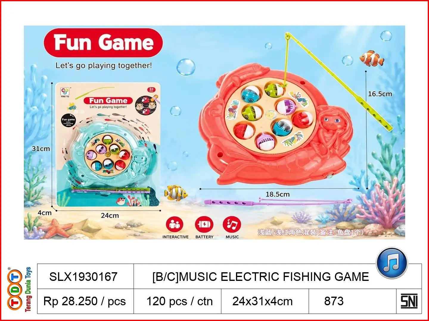 [B/C]MUSIC ELECTRIC FISHING GAME