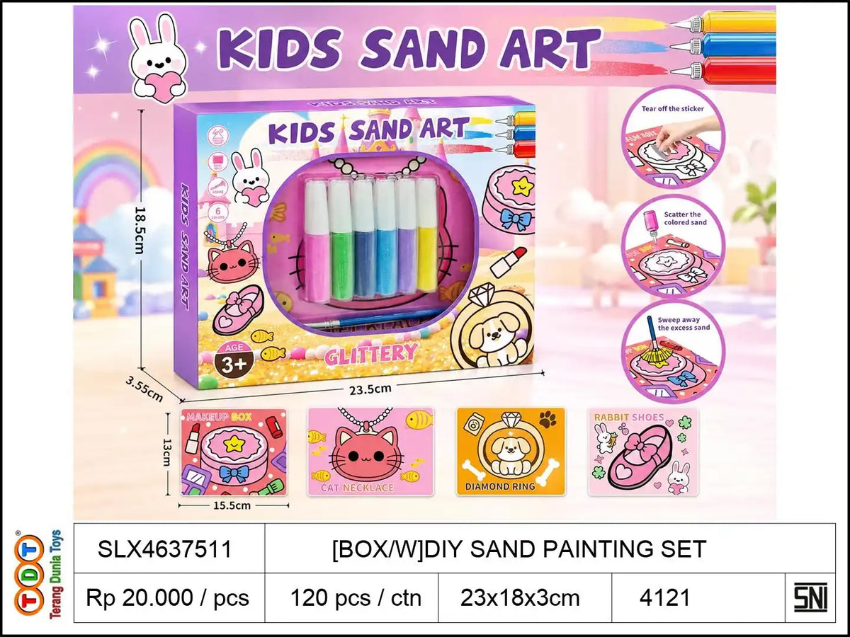 [BOX-W]DIY SAND PAINTING SET