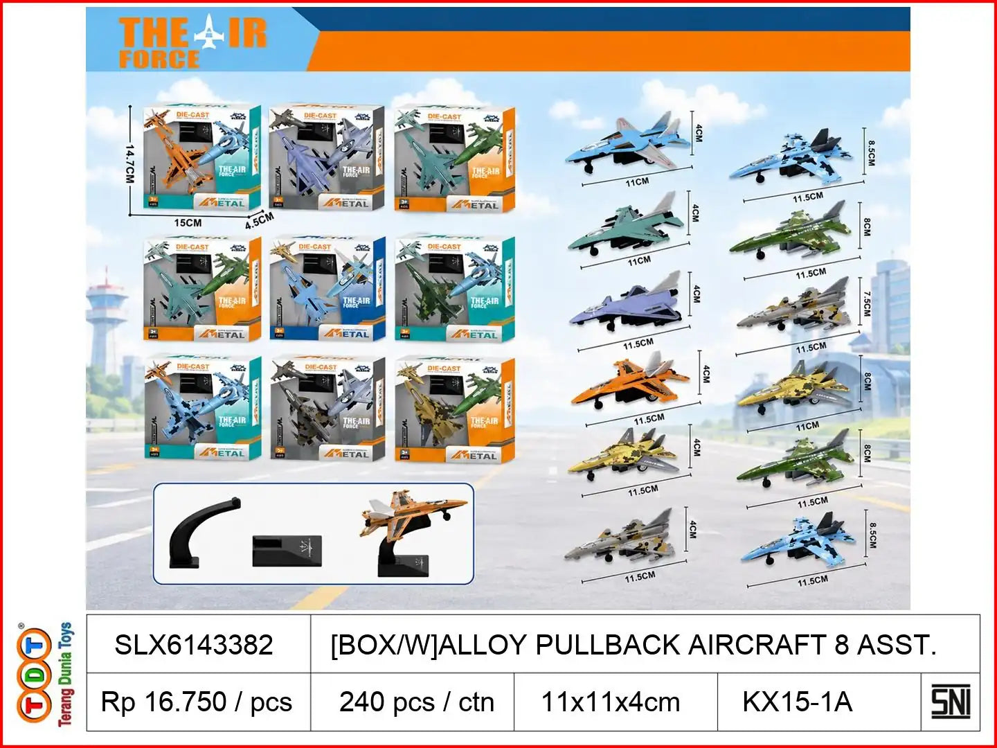 [BOX-W]ALLOY PULLBACK AIRCRAFT 8 ASST.

TAGS: MOBIL DIECAST KOLEKSI METAL