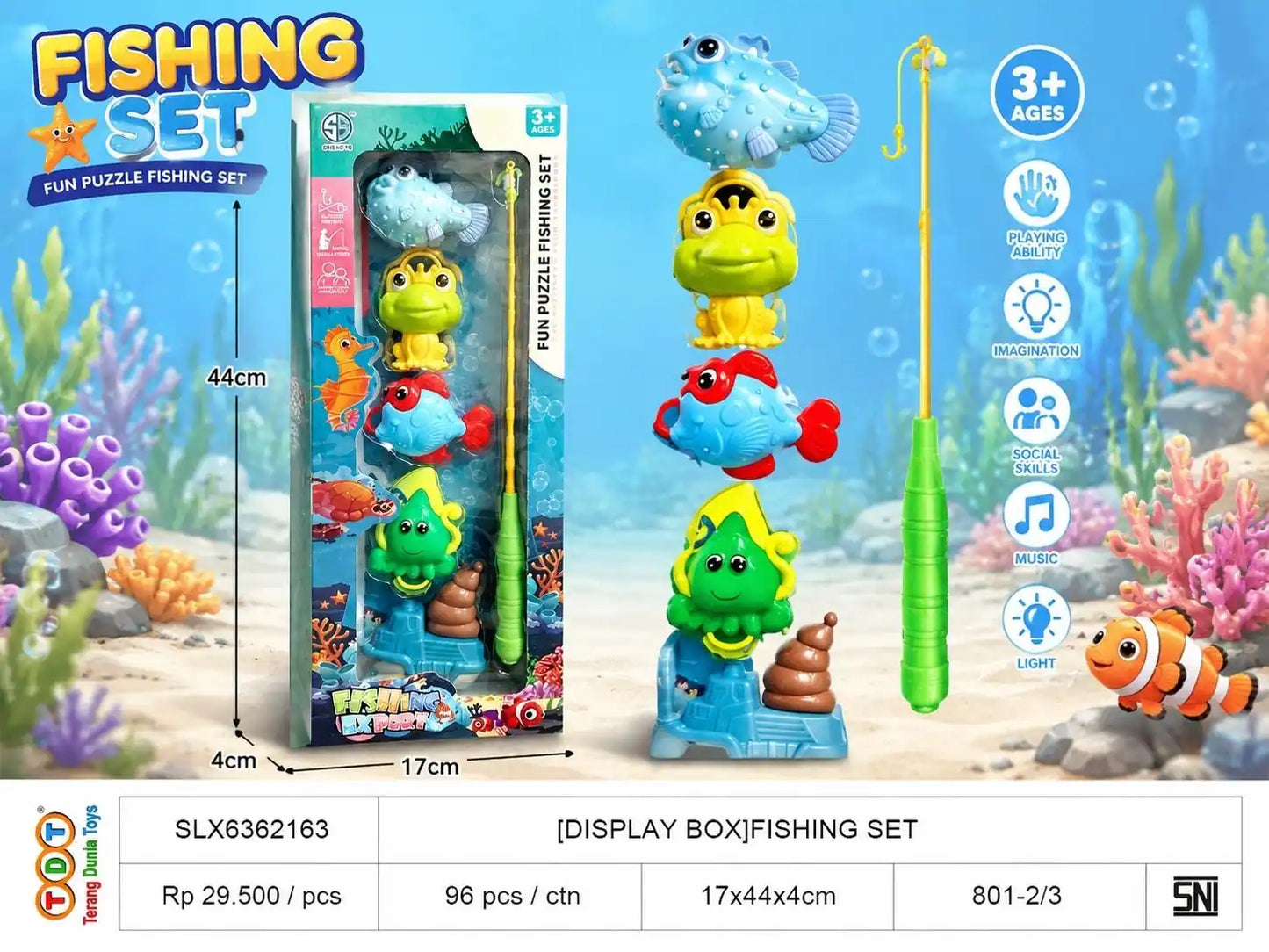 [DISPLAY BOX]FISHING SET