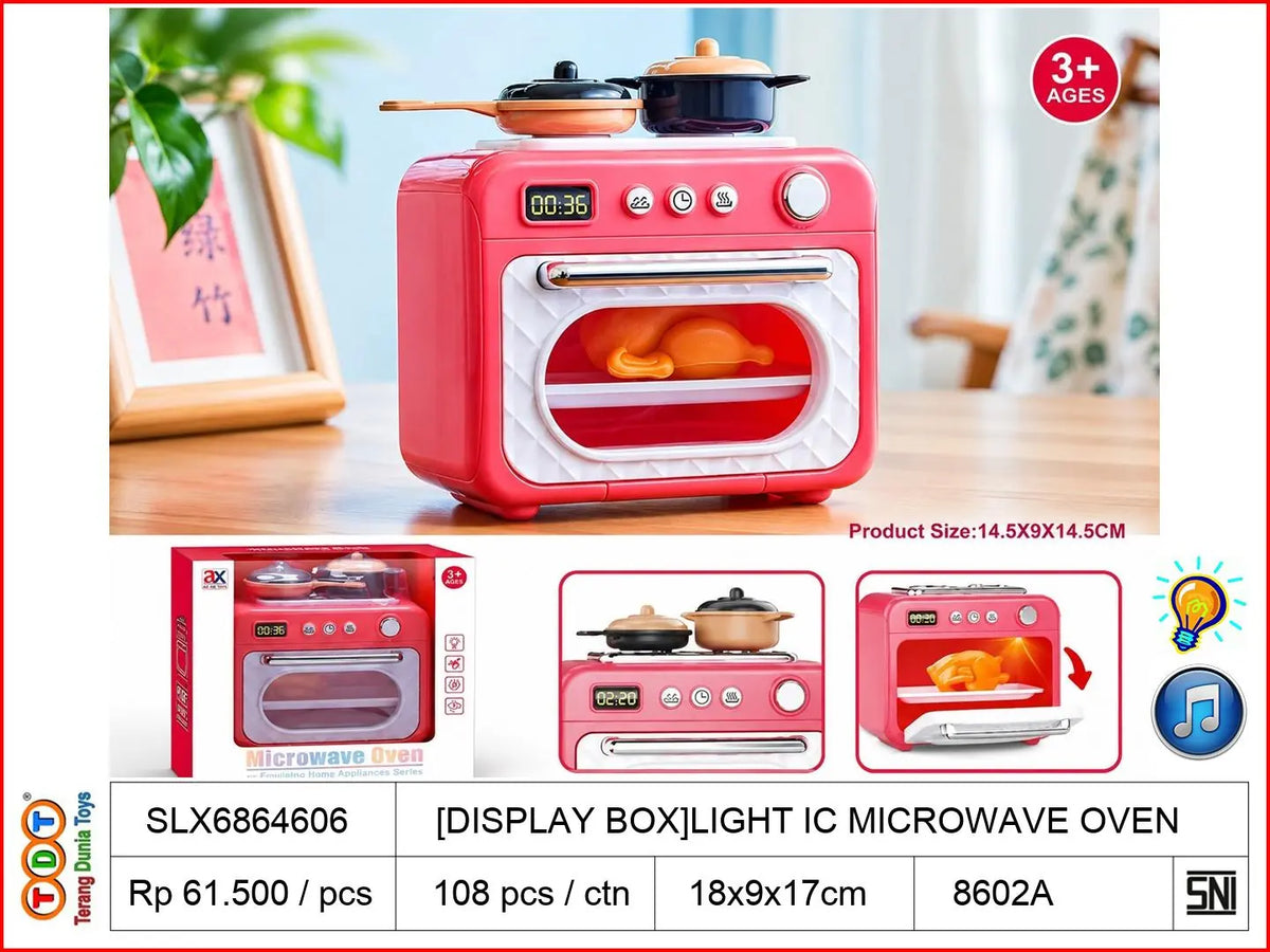 [DISPLAY BOX]LIGHT IC MICROWAVE OVEN