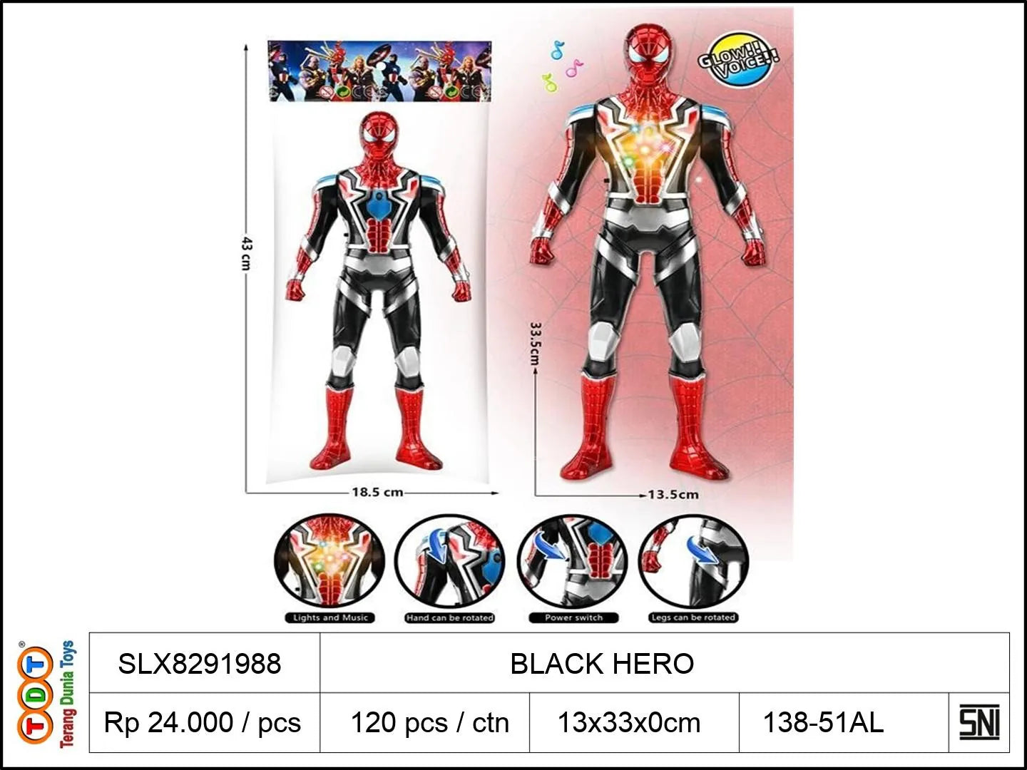 BLACK HERO

TAGS: FIGUR ACTION KARAKTER SUPERHERO ANIME KOLEKSI POSEABLE