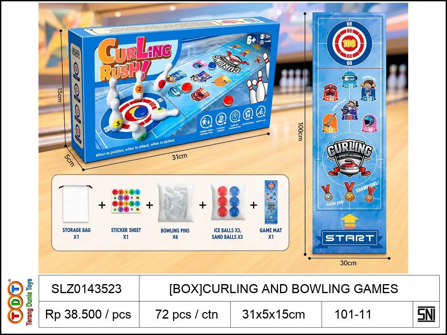 [BOX]CURLING AND BOWLING GAMES