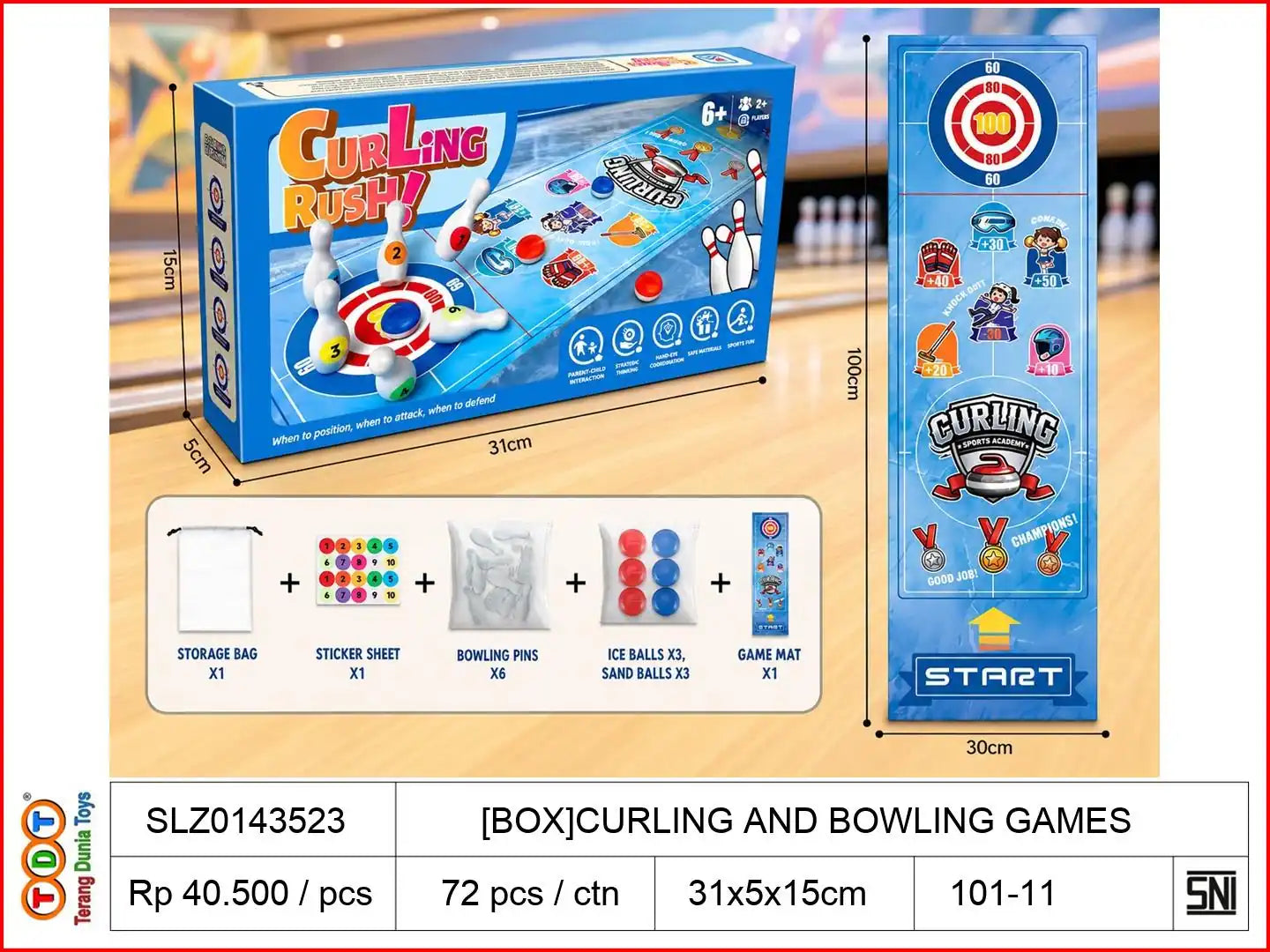 [BOX]CURLING AND BOWLING GAMES