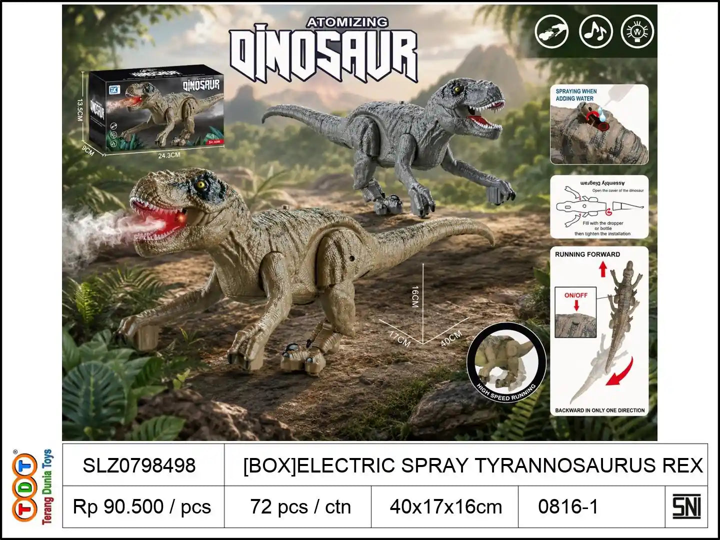 [BOX]ELECTRIC SPRAY TYRANNOSAURUS REX