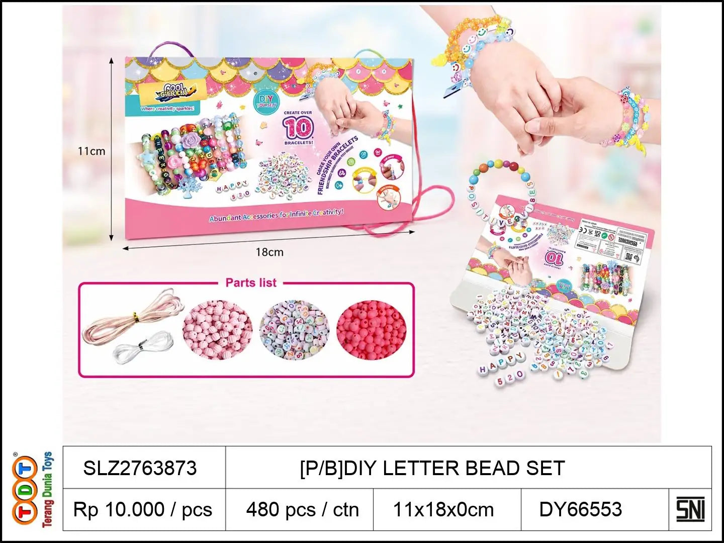 [P/B]DIY LETTER BEAD SET