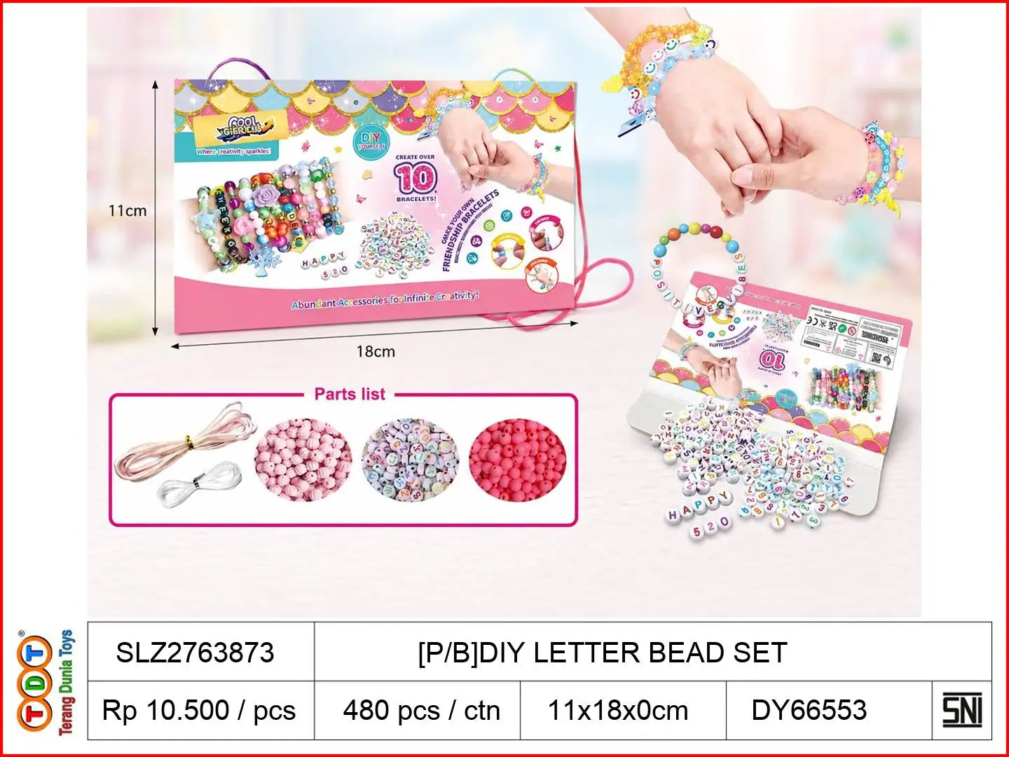 [P/B]DIY LETTER BEAD SET