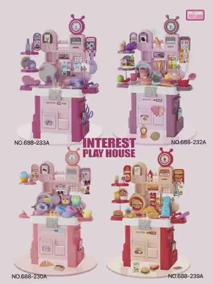 [BOX]LIGHT MUSIC DESSERT TABLE 43PCS WITH BATTERY